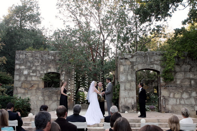 Rustic Vineyard Ruins Wedding Featured on Ceremony Magazine.