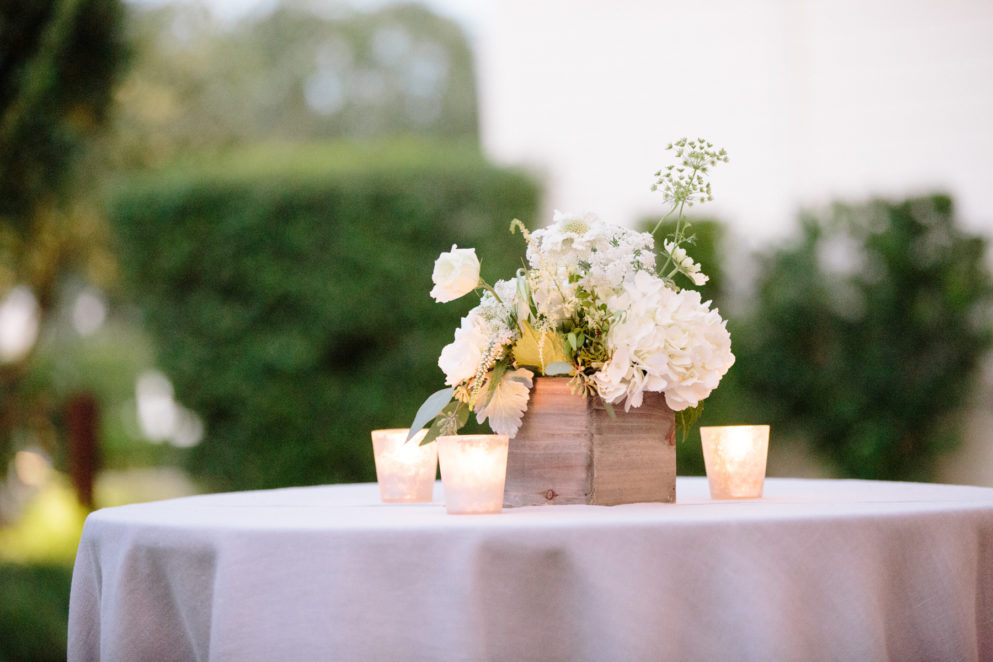 Solage wedding flowers by Fleurs de France