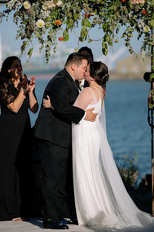 first kiss the winery sf wedding